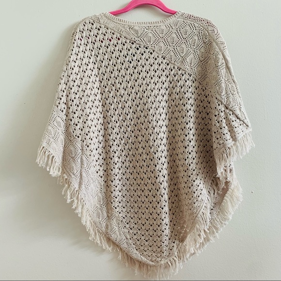 Style & Company shawl tan size S/M - Picture 3 of 5